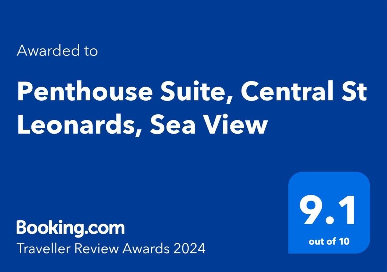 Penthouse Suite, Sea View, Close To Shops, Beach And Train St Leonards-on-Sea Exteriér fotografie